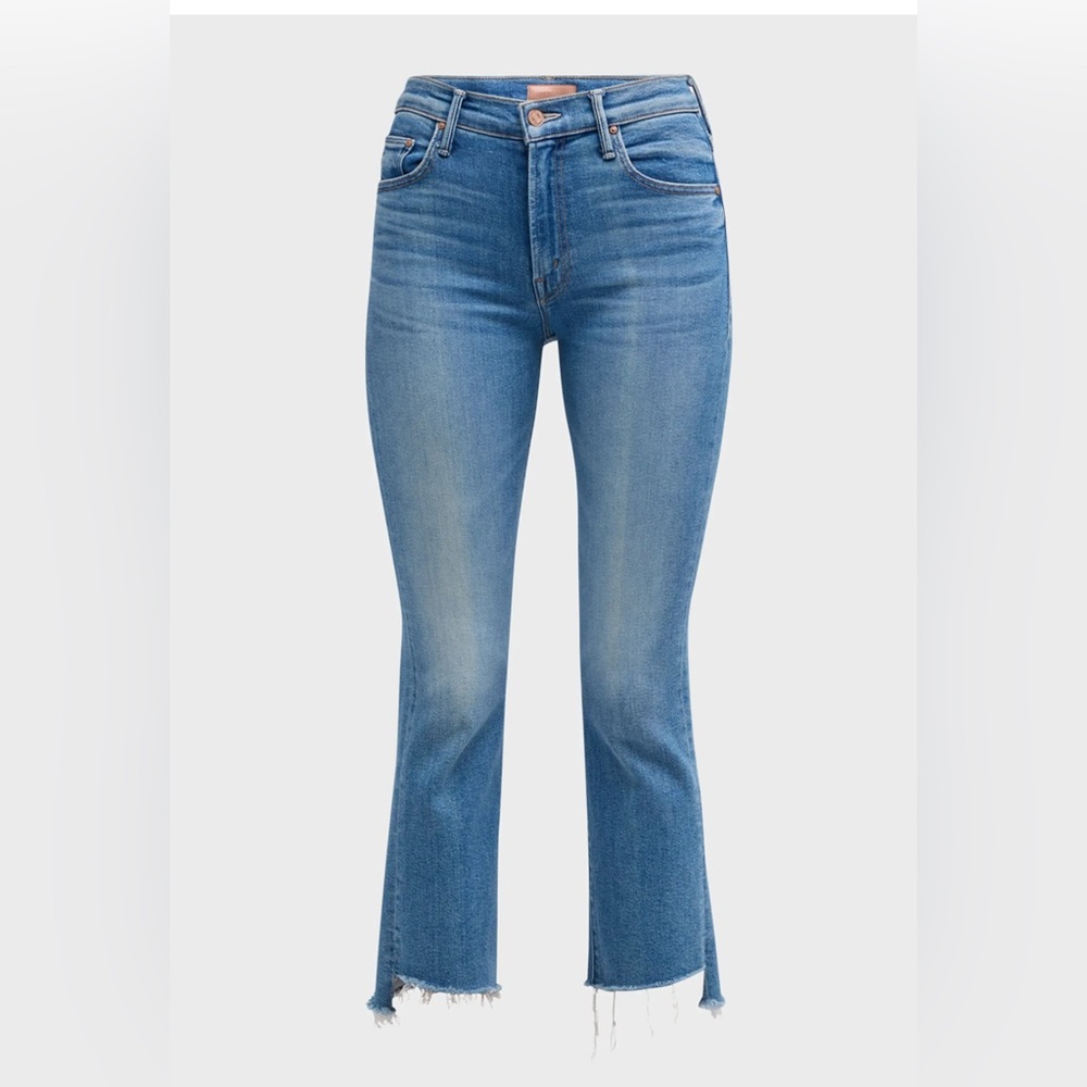 Mother Denim The Insider Crop Step Fray, Girl Crush, Size 30, EEUC - Picture 2 of 8
